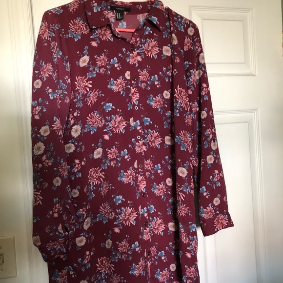 Forever 21 long sleeve t shirt dress - Picture 2 of 2
